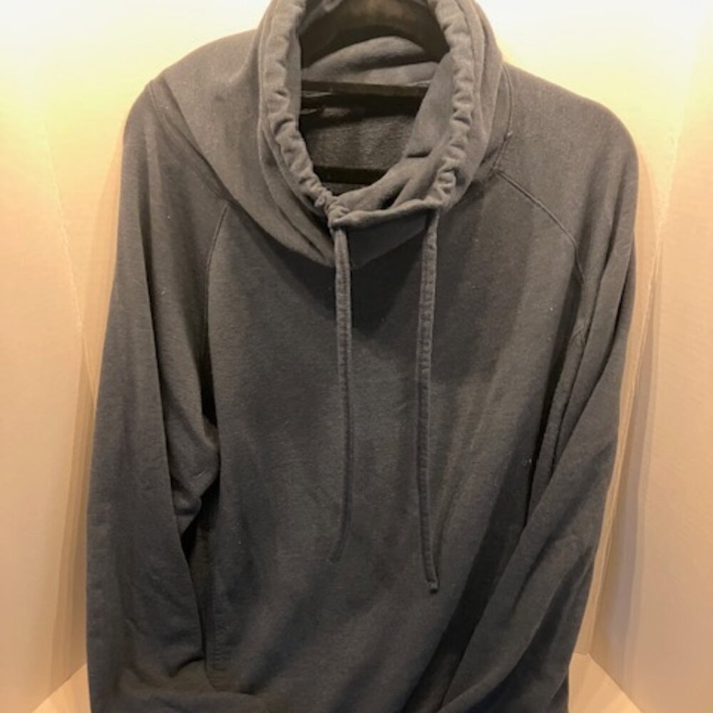 Dark Blue, Tunic-length Top